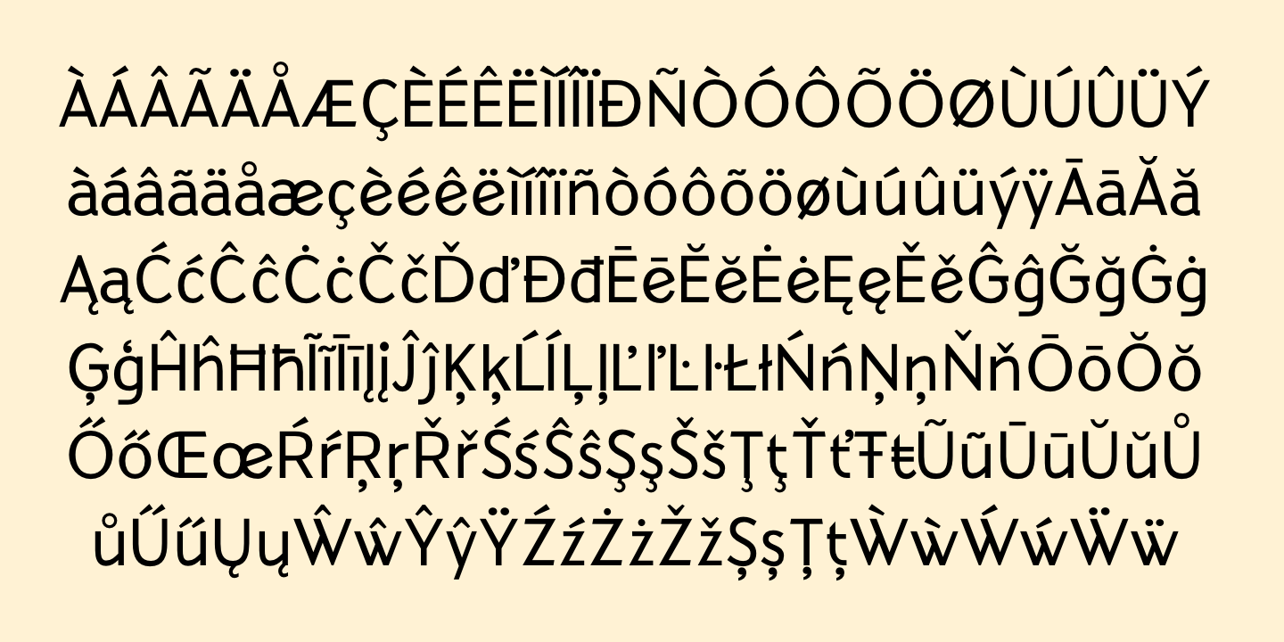 Ejemplo de fuente Kwalett Italic